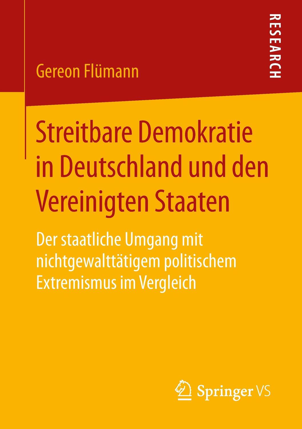 Cover: 9783658083137 | Streitbare Demokratie in Deutschland und den Vereinigten Staaten | xiv