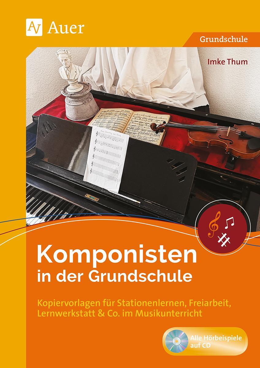Cover: 9783403083634 | Komponisten in der Grundschule | Imke Thum | Broschüre | Deutsch