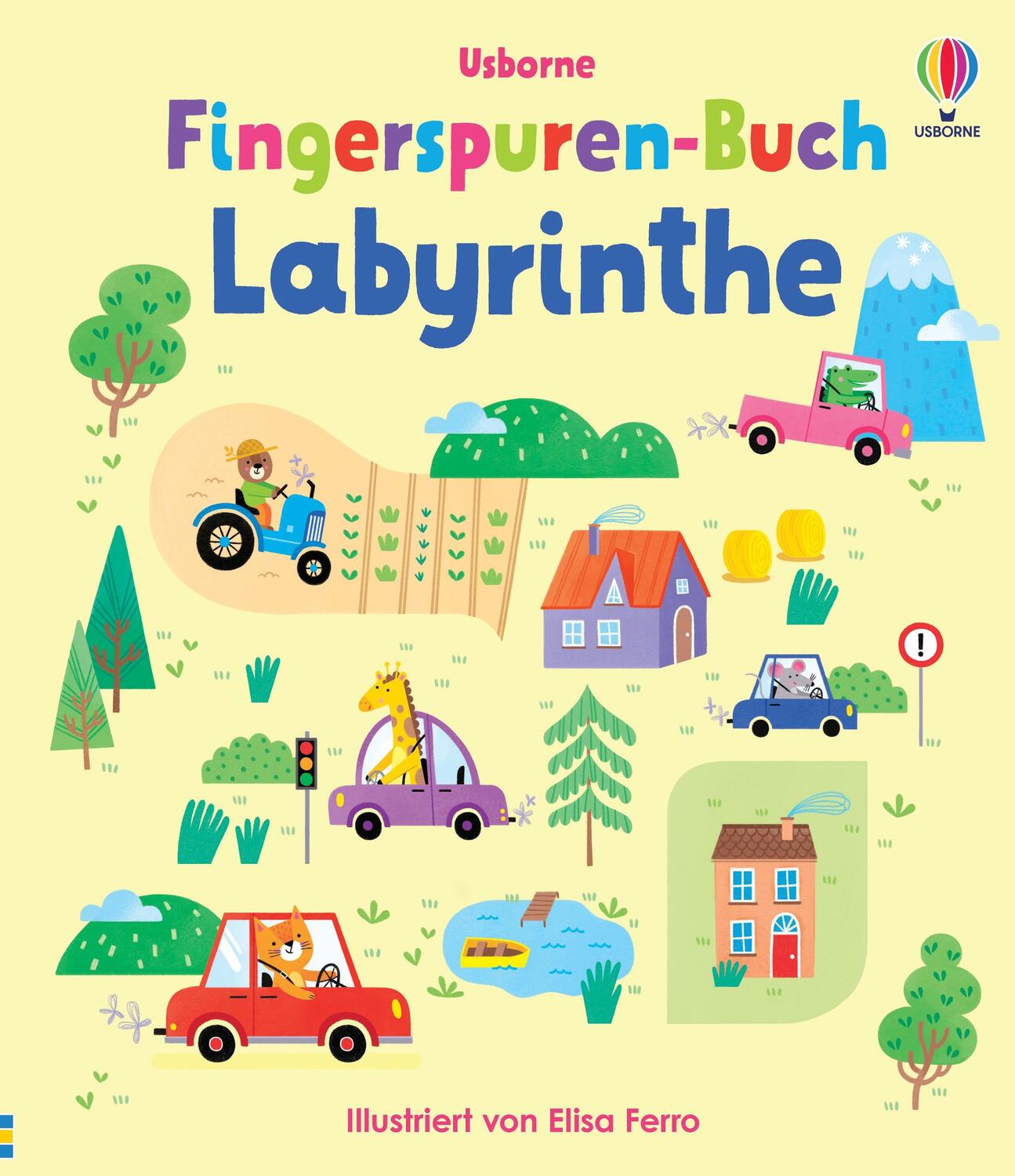 Cover: 9781789418521 | Fingerspuren-Buch: Labyrinthe | Felicity Brooks | Buch | 16 S. | 2023