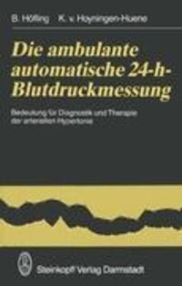 Cover: 9783642724923 | Die ambulante automatische 24-h-Blutdruckmessung | Taschenbuch | VIII