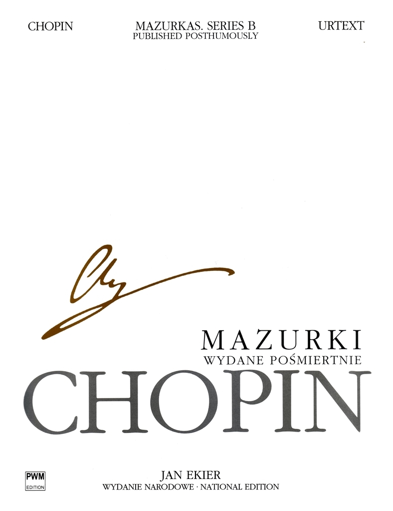 Cover: 9788392036586 | National Edition: Mazurkas Series B | Frédéric Chopin | Buch