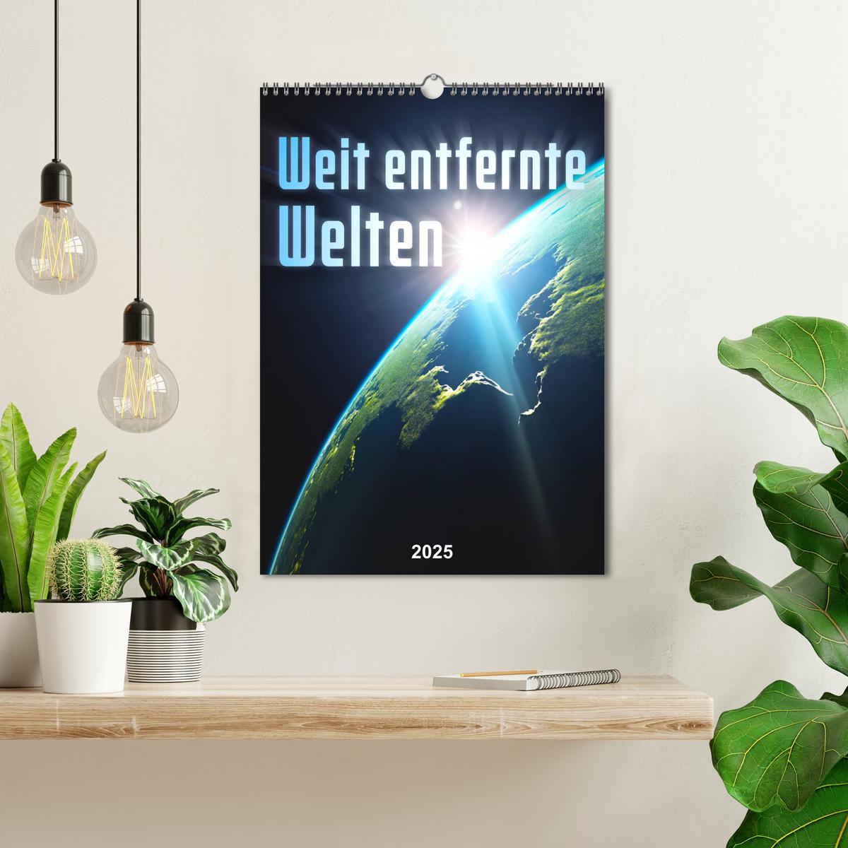 Bild: 9783435955237 | Weit entfernte Welten (Wandkalender 2025 DIN A3 hoch), CALVENDO...