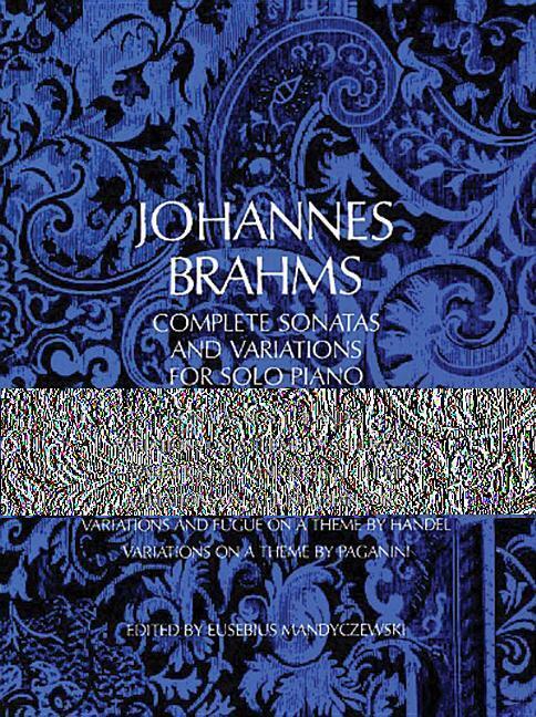 Cover: 9780486226507 | Complete Sonatas And Variations For Solo Piano | Johannes Brahms