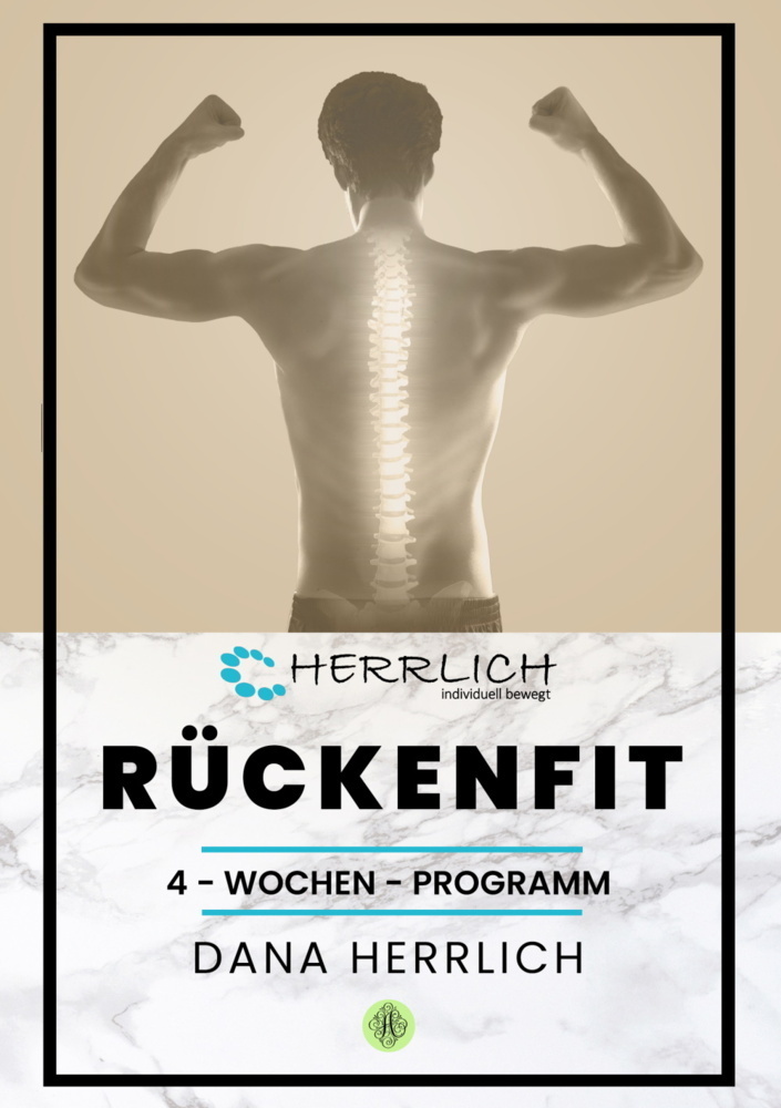 Cover: 9783959495721 | Rückenfit | 4-Wochen-Programm | Dana Herrlich | Taschenbuch | Deutsch