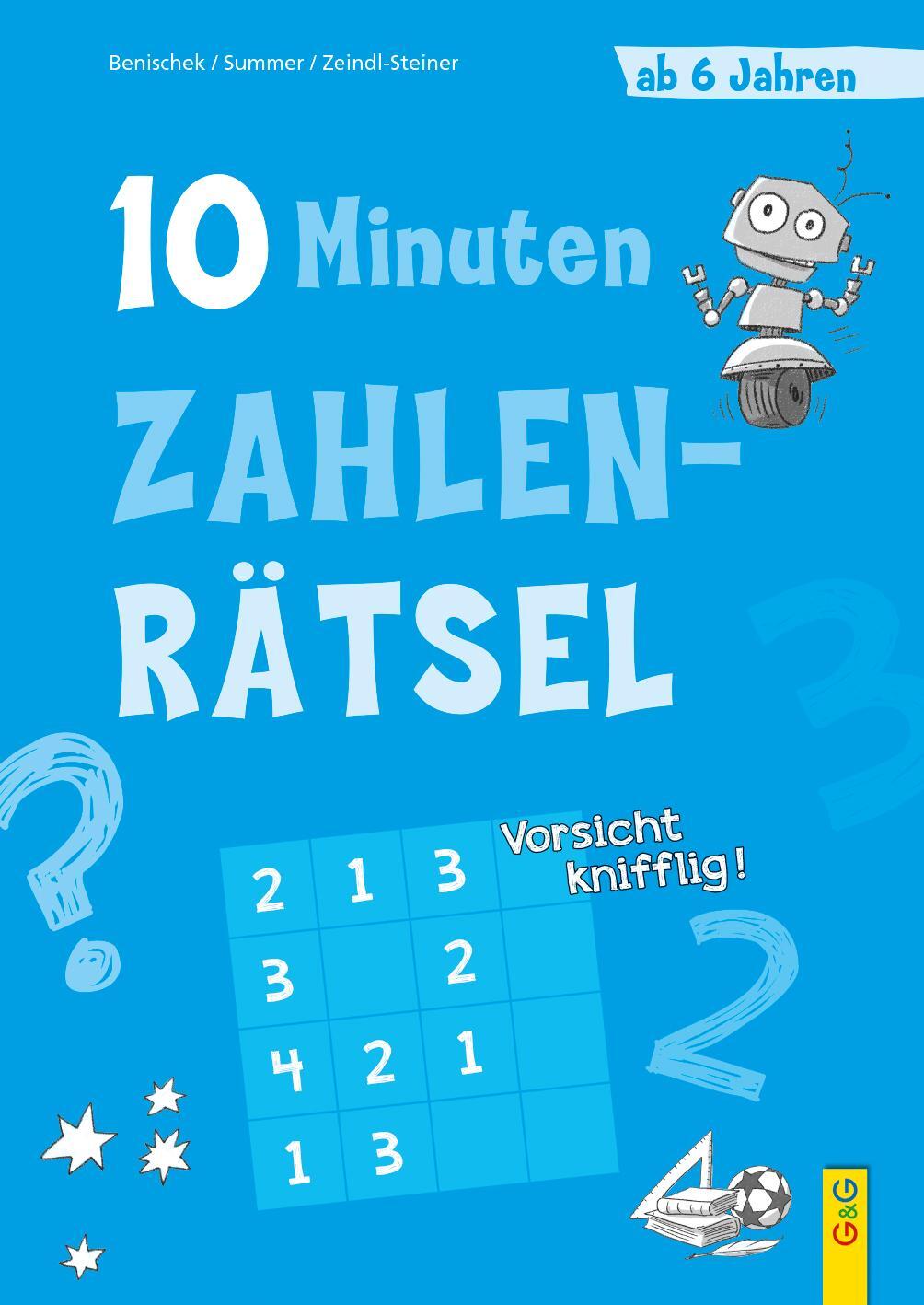 Cover: 9783707424010 | 10-Minuten-Zahlenrätsel ab 6 Jahren | Isabella Benischek (u. a.)