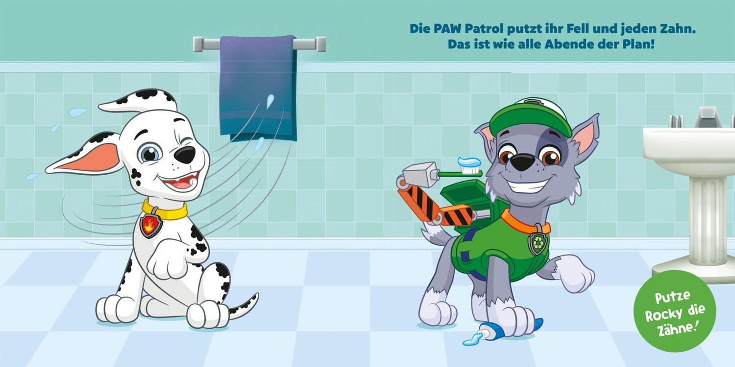 Bild: 9783845124032 | PAW Patrol Pappbilderbuch: Ab ins Bett, PAW Patrol! | Buch | 18 S.