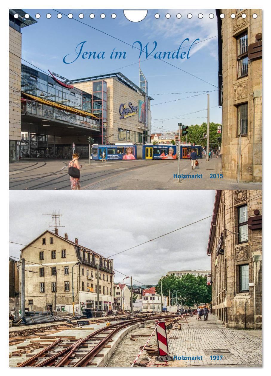 Cover: 9783675470057 | Jena im Wandel (Wandkalender 2024 DIN A4 hoch), CALVENDO...