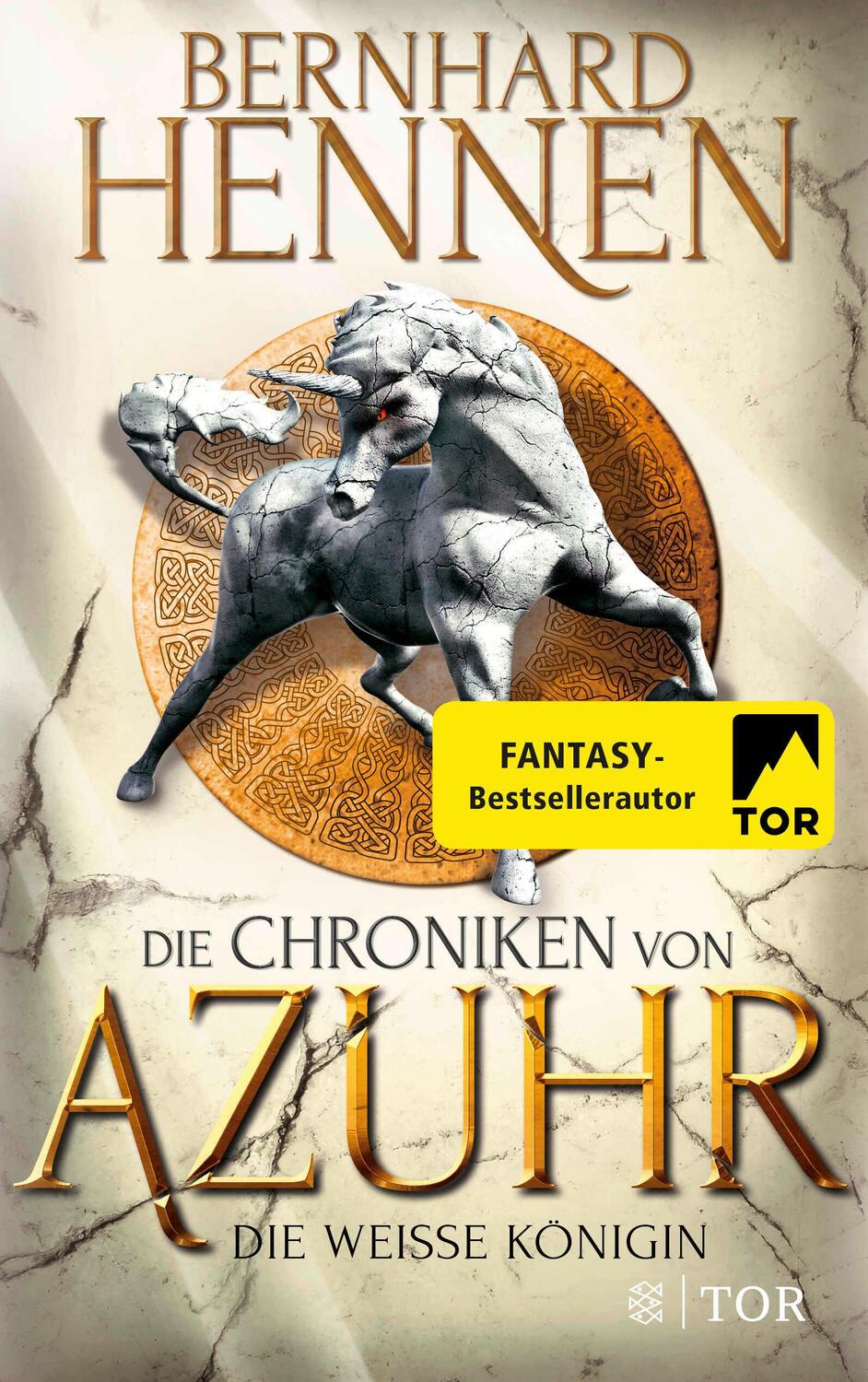 Cover: 9783596299997 | Die Chroniken von Azuhr - Die Weiße Königin | Roman | Bernhard Hennen