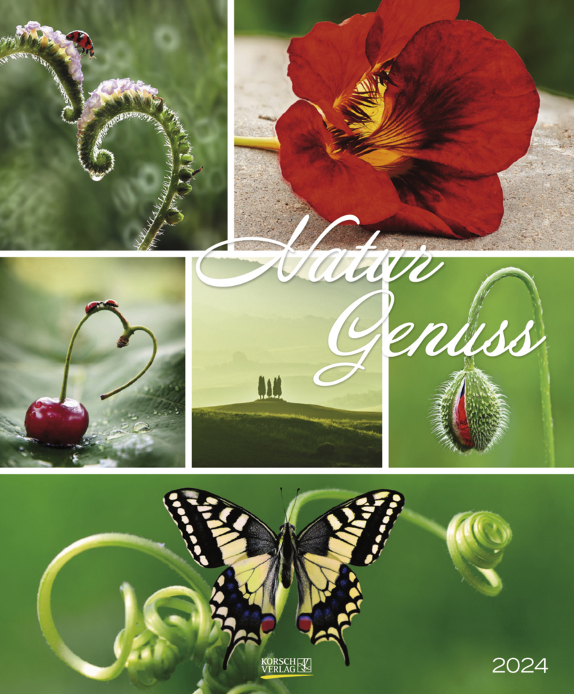 Cover: 9783731873068 | NaturGenuss 2024 | Korsch Verlag | Kalender | Spiralbindung | 14 S.