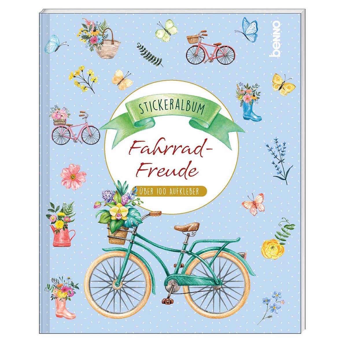 Cover: 9783746260716 | Stickeralbum »Fahrrad-Freude« | Über 100 Aufkleber | Taschenbuch