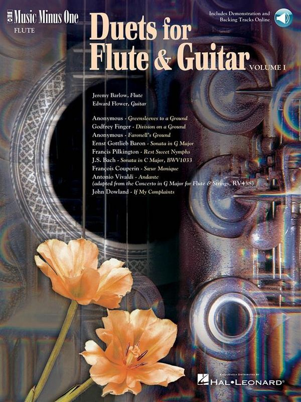 Cover: 9781596152953 | Flute &amp; Guitar Duets - Vol. I | 2-CD Set | Music Minus One | 2006