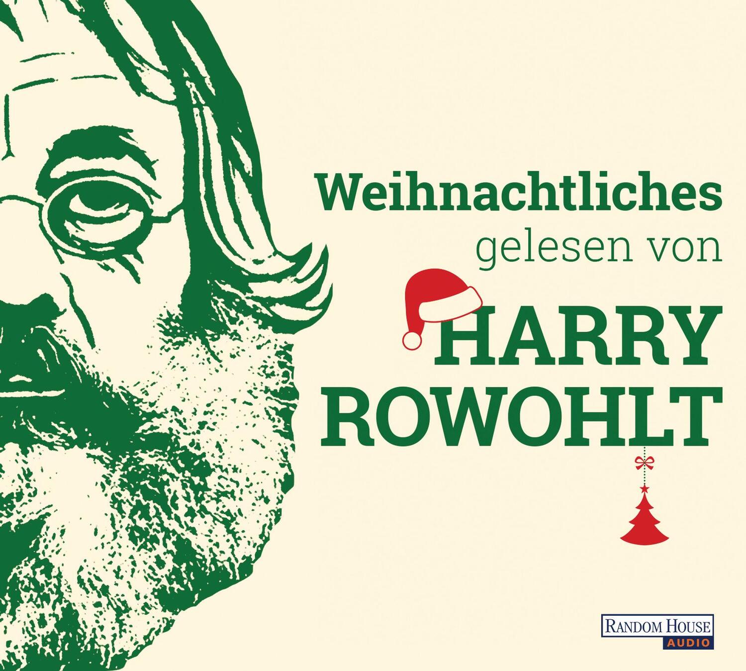 Cover: 9783837136043 | Weihnachtliches gelesen von Harry Rowohlt | David Sedaris (u. a.) | CD
