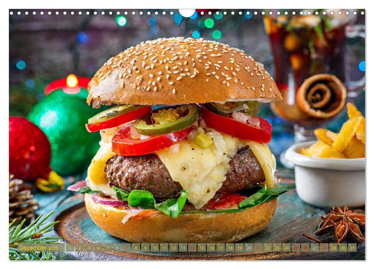 Bild: 9783457036518 | Unsere Burger Deluxe (Wandkalender 2025 DIN A3 quer), CALVENDO...