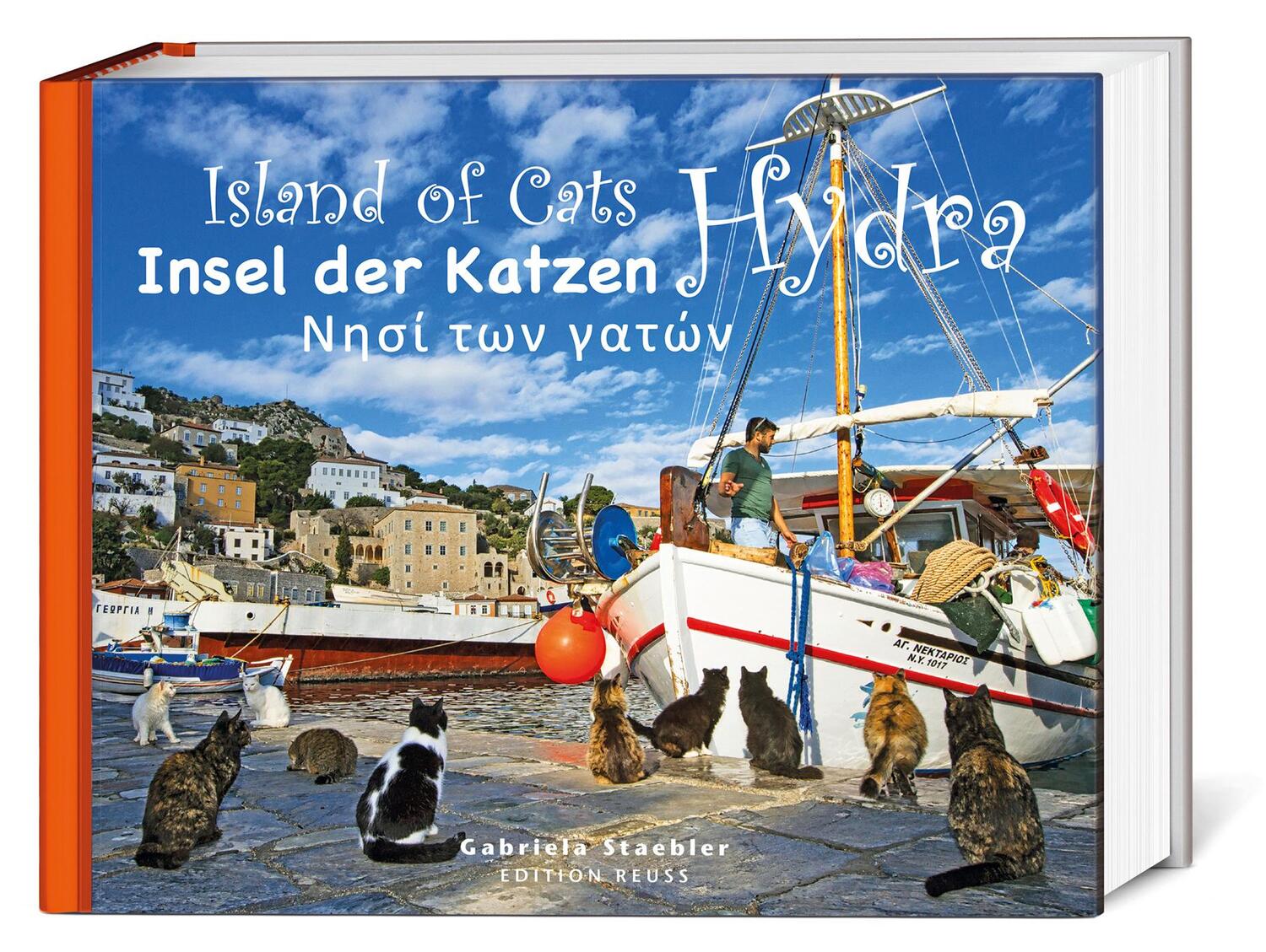 Cover: 9783943105346 | Insel der Katzen - Hydra | Island of Cats - Hydra | Gabriela Staebler