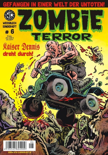 Cover: 9783869590578 | Zombie Terror. H.6 | Kaiser Dennis dreht durch! | Levin Kurio (u. a.)