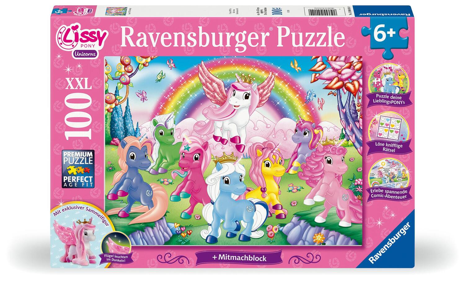 Cover: 4005555040149 | Ravensburger Kinderpuzzle - Lissy Pony Activity - 100 Teile...