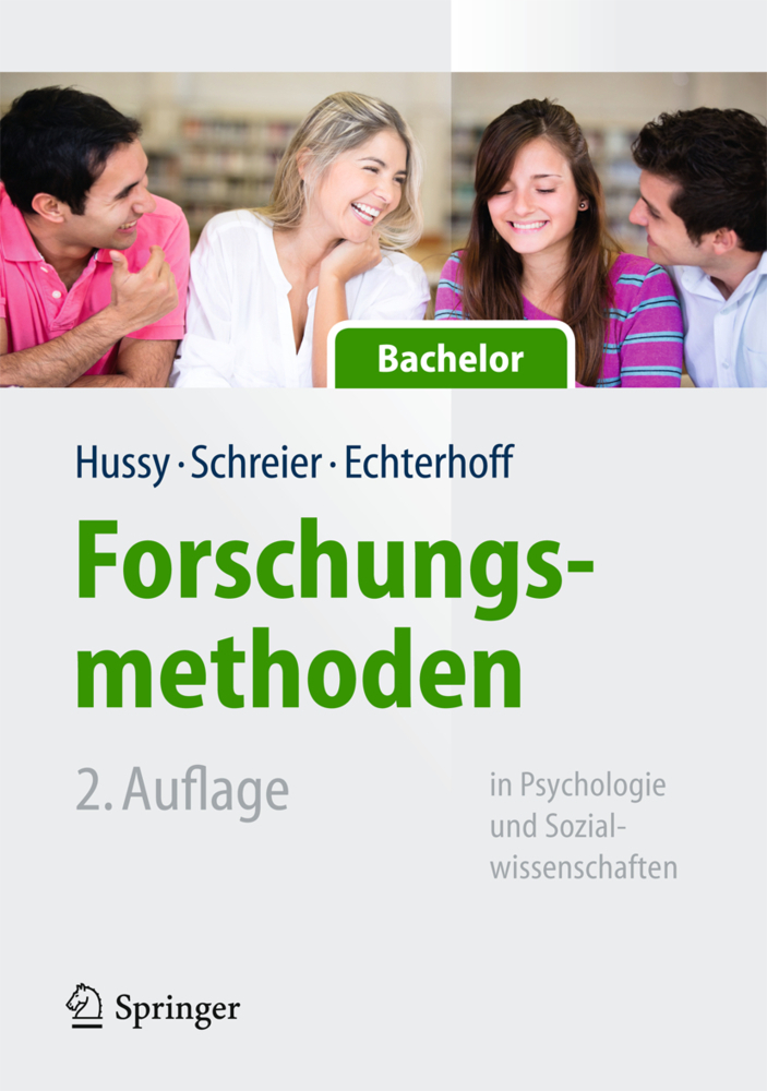 Cover: 9783642343612 | Forschungsmethoden in Psychologie und Sozialwissenschaften für...