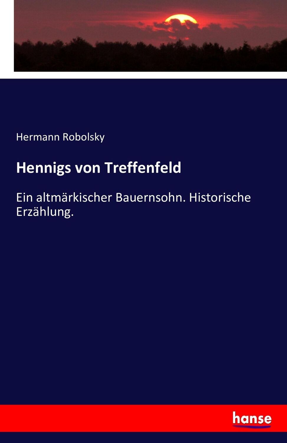 Cover: 9783743450820 | Hennigs von Treffenfeld | Hermann Robolsky | Taschenbuch | Paperback