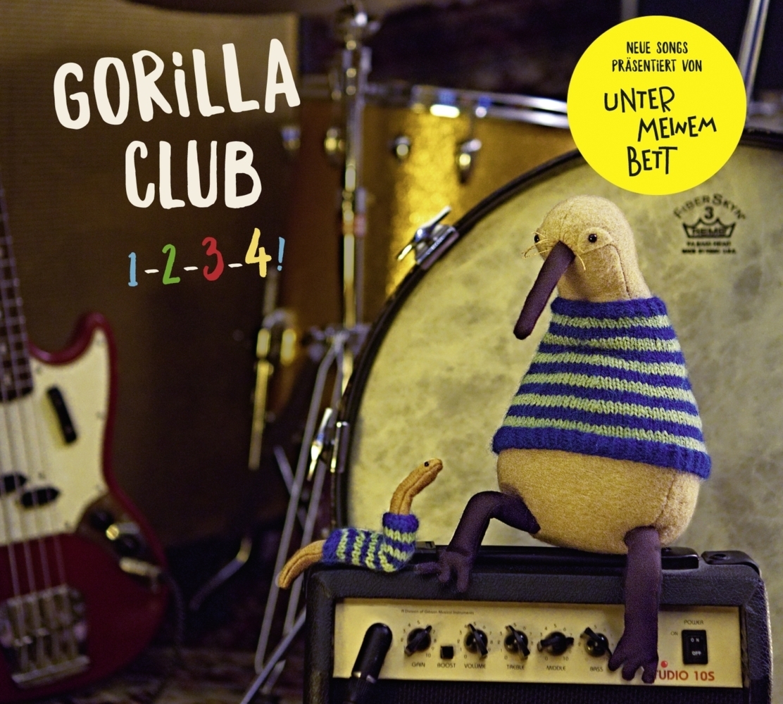 Cover: 4260173788426 | Gorilla Club 1-2-3-4! | Locas In Love | Audio-CD | Oetinger Media GmbH