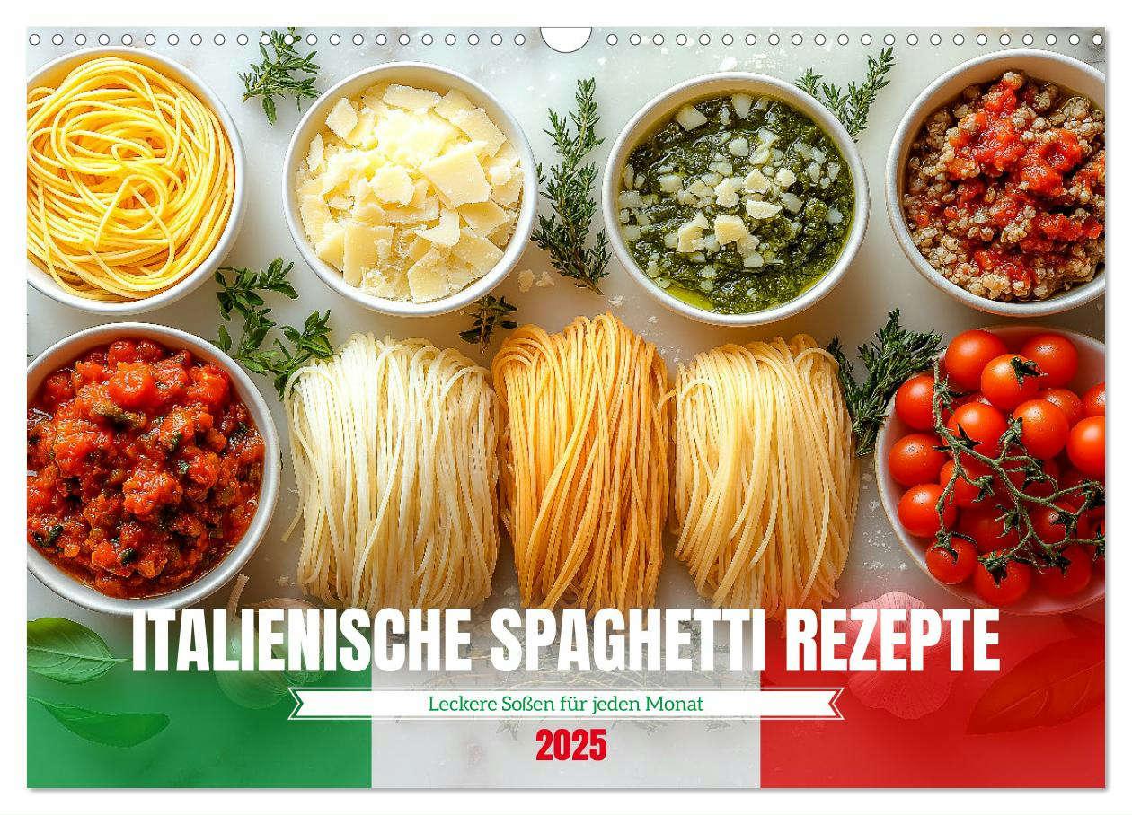 Cover: 9783457207635 | Italienische Spaghetti Rezepte - Leckere Soßen für jeden Monat...