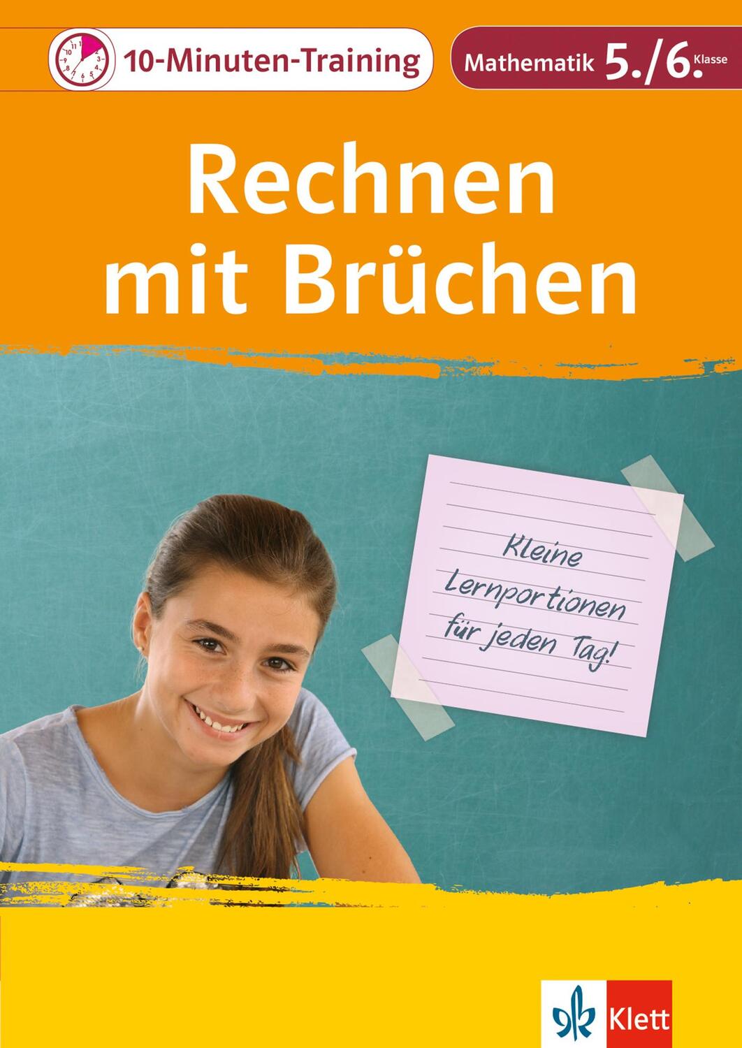 Cover: 9783129273951 | 10-Minuten-Training Rechnen mit Brüchen. Mathematik 5./6. Klasse