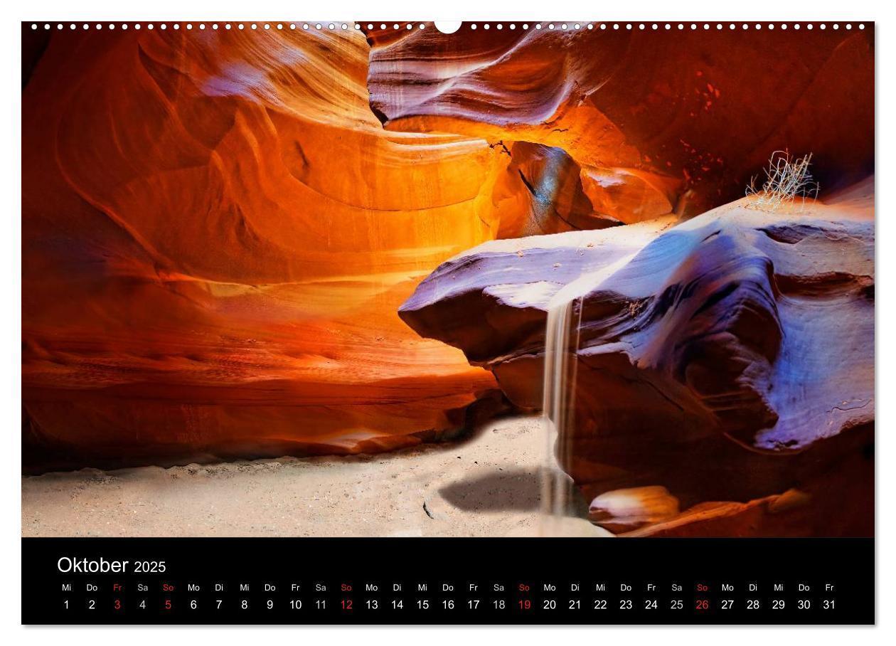 Bild: 9783435767915 | USA Süd-West (hochwertiger Premium Wandkalender 2025 DIN A2 quer),...