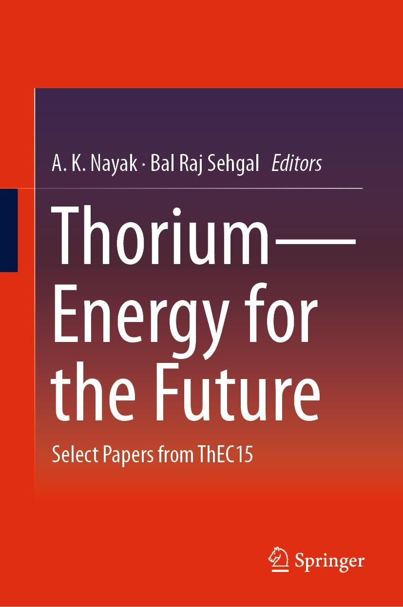 Cover: 9789811326578 | Thorium-Energy for the Future | Select Papers from ThEC15 | Buch | xiv