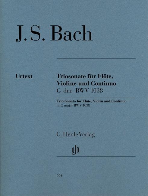 Cover: 9790201805542 | Trio Sonata In G BWV 1038 | Besetzung: Triosonaten | Wollny (u. a.)