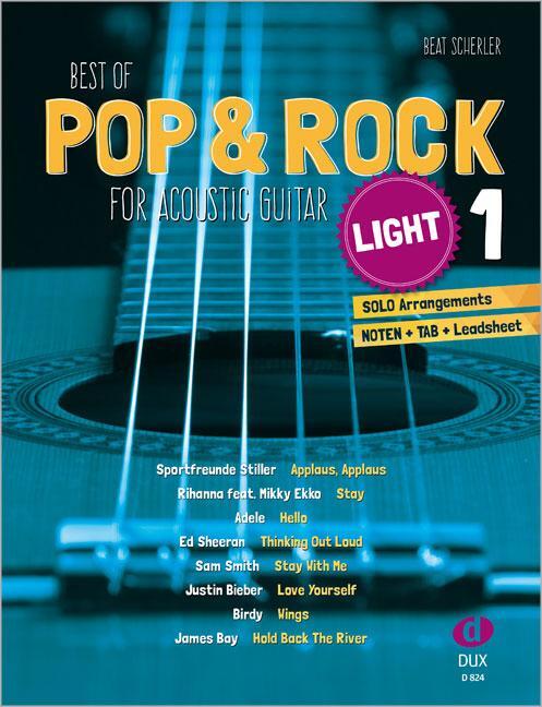 Cover: 9783868493016 | Best of Pop & Rock for Acoustic Guitar light 1 | Broschüre | Deutsch