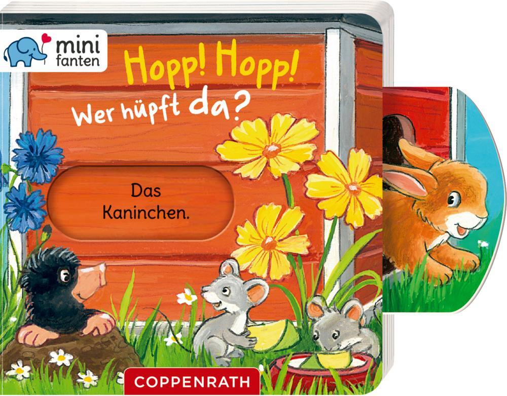 Cover: 9783649635741 | minifanten 19: Hopp! Hopp! Wer hüpft da? | Buch | minifanten | 14 S.