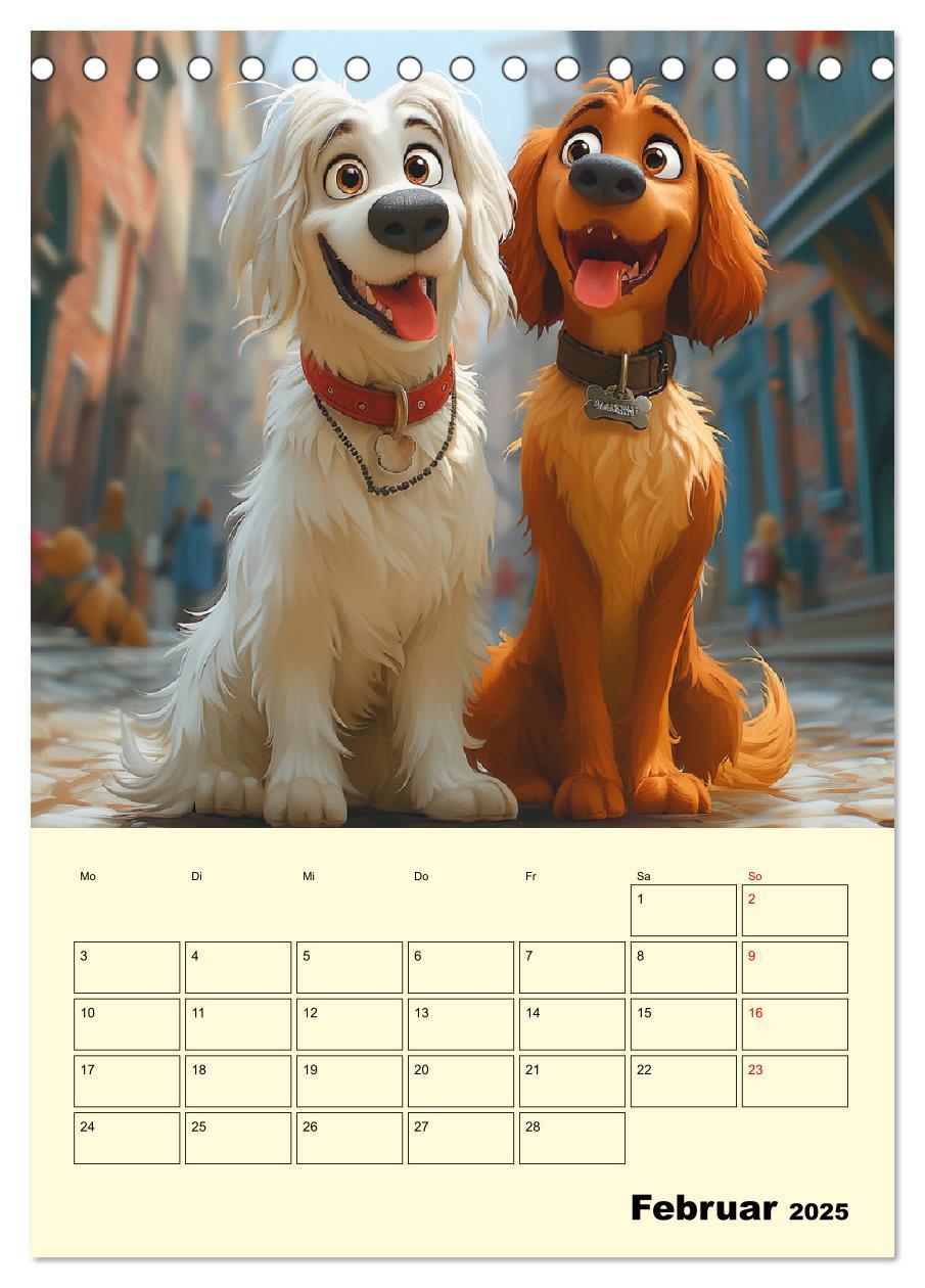 Bild: 9783457172957 | Entzückende Hunde. Liebliche Cartoons zum Schmunzeln (Tischkalender...