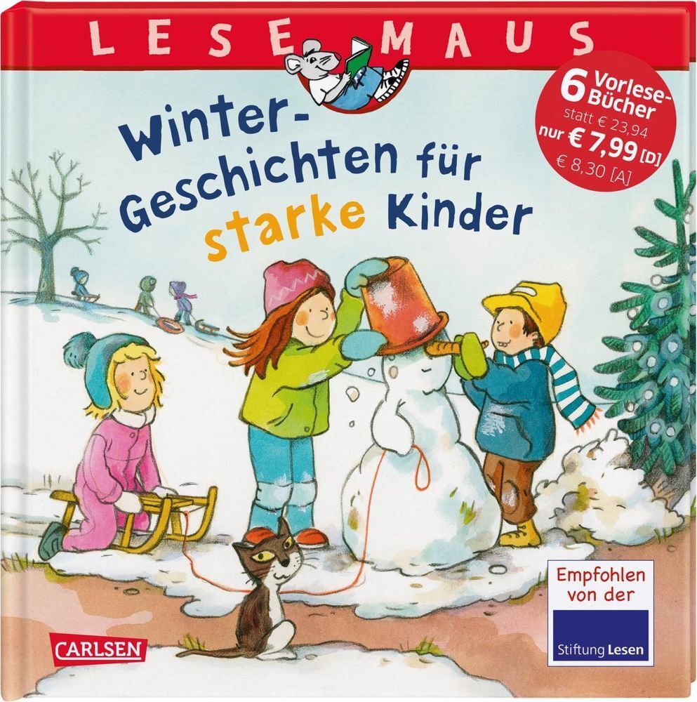 Cover: 9783551089939 | LESEMAUS Sonderbände: Winter-Geschichten für starke Kinder | Buch