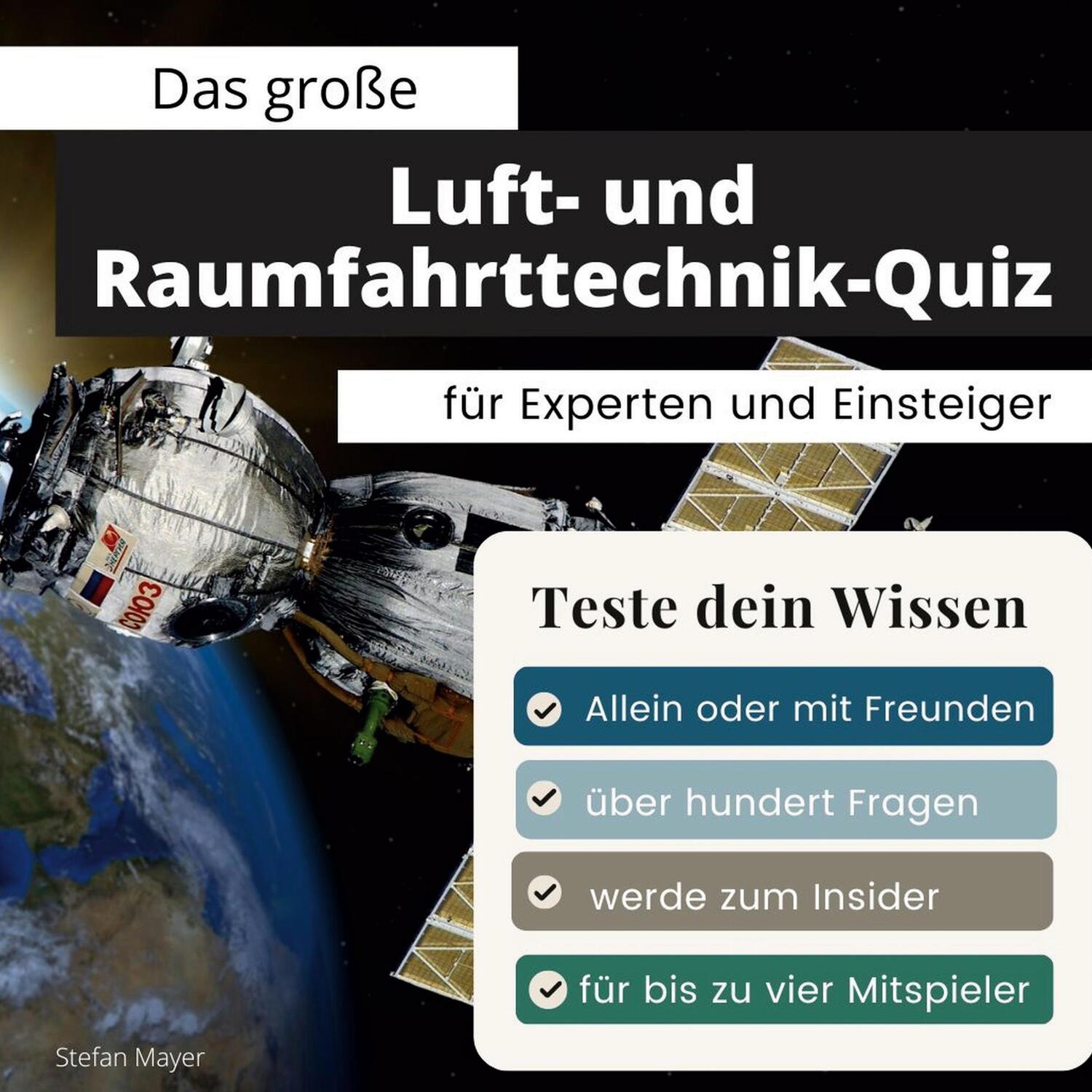 Cover: 9783750524859 | Das große Luft & Raumfahrt-Quiz für Experten und Einsteiger | Mayer