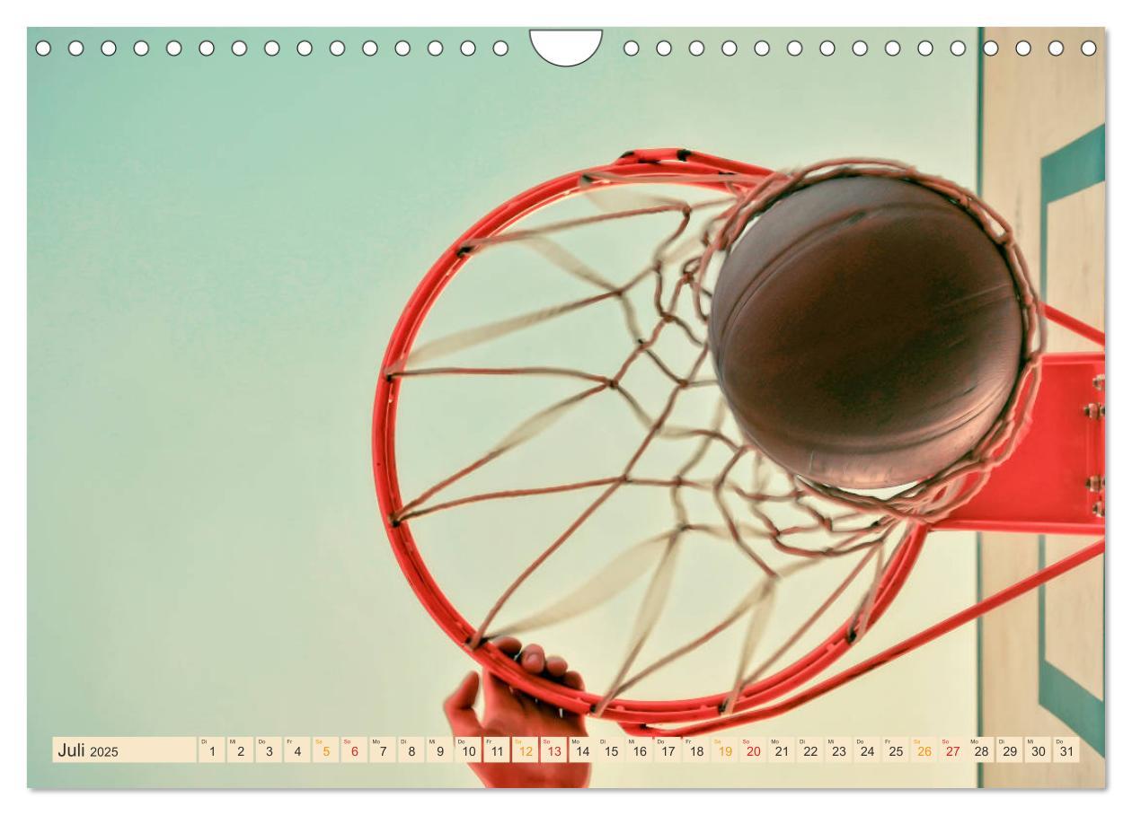 Bild: 9783435381975 | Basketball - so cool (Wandkalender 2025 DIN A4 quer), CALVENDO...