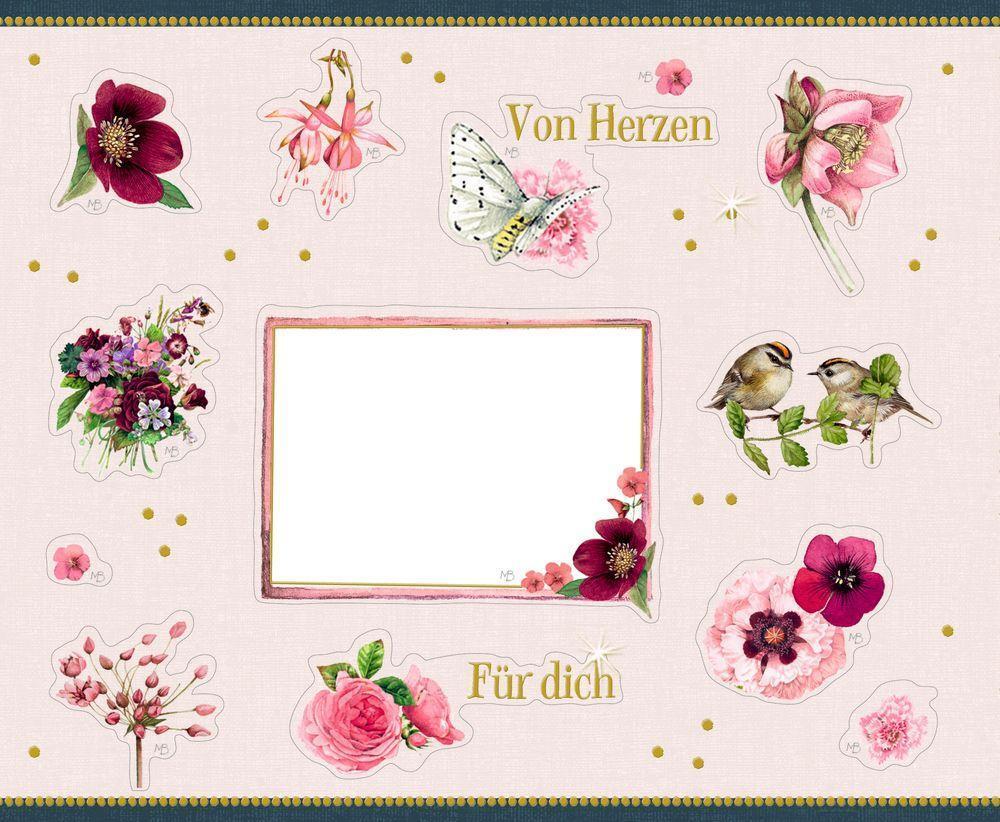 Bild: 4050003949772 | Stickerbuch - Zauberhafte Gartenwelt | Sticker und Etiketten | Bastin