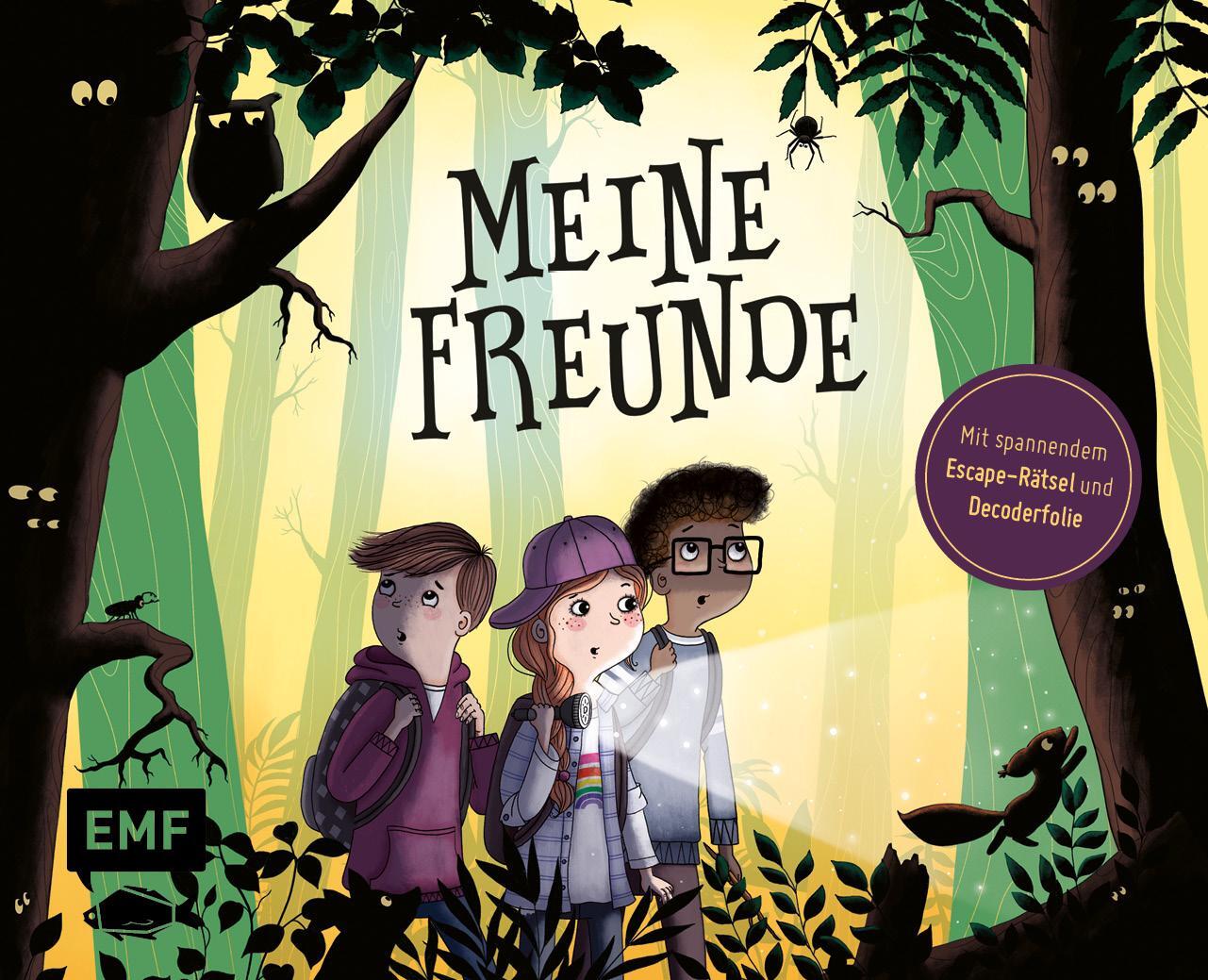 Cover: 9783745906462 | Meine Freunde - Das Freundebuch mit schaurig-spannendem Escape-Rätsel