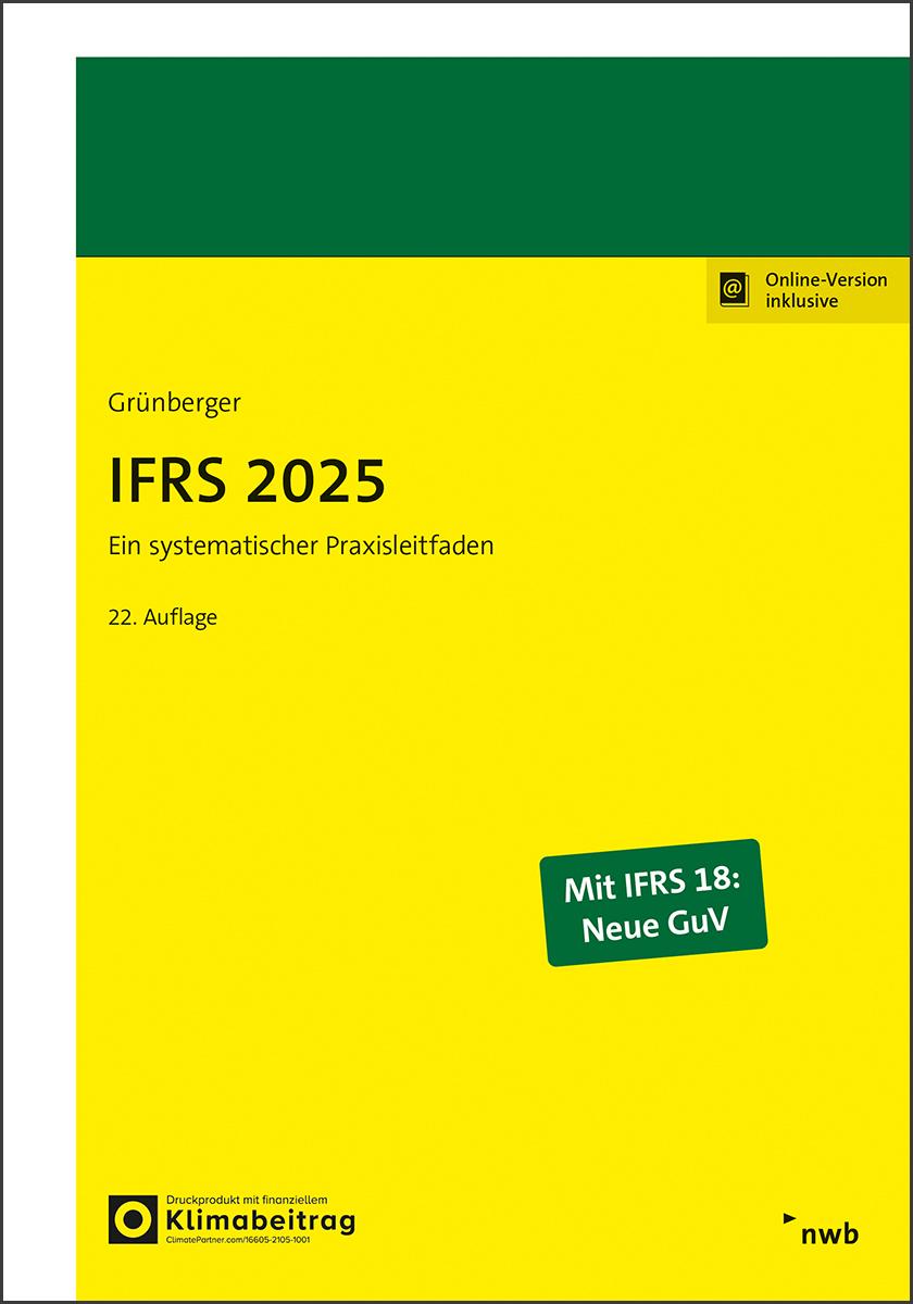 Cover: 9783482685224 | IFRS 2025 | Ein systematischer Praxisleitfaden | David Grünberger