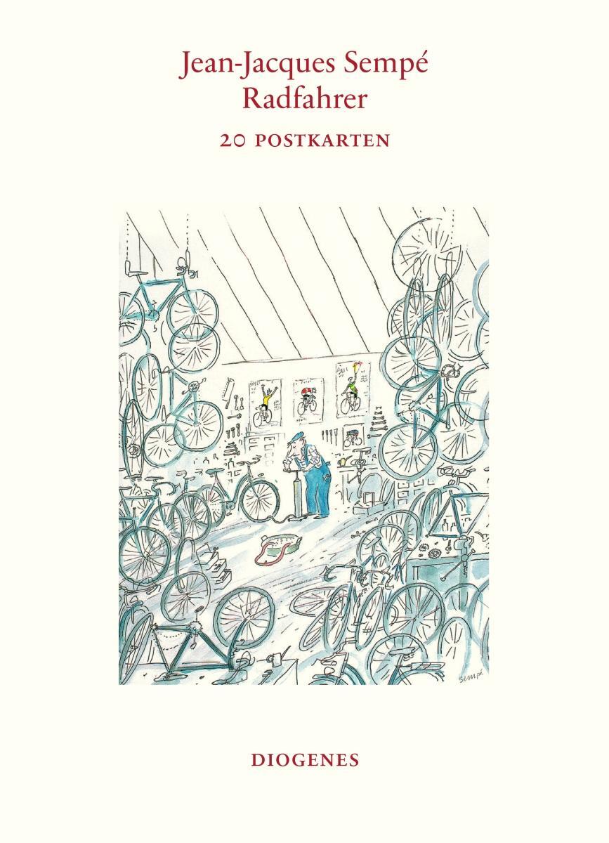 Cover: 9783257889901 | Radfahrer (Postkartenbuch) | 20 Postkarten | Jean-Jacques Sempé | 2018
