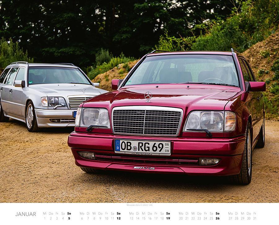 Bild: 9783966647946 | Mercedes Benz W 124 Kalender 2025 | Jan Strunk | Kalender | 14 S.