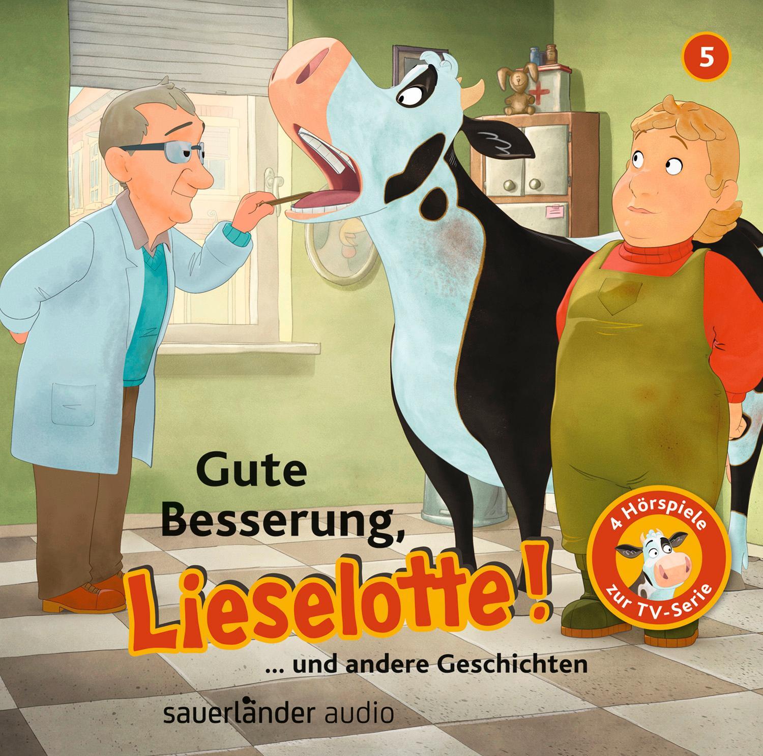 Cover: 9783839849453 | Gute Besserung, Lieselotte | Vier Hörspiele - Folge 5 | Audio-CD