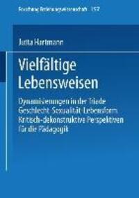 Cover: 9783810033956 | vielfältige Lebensweisen | Jutta Hartmann | Taschenbuch | Paperback
