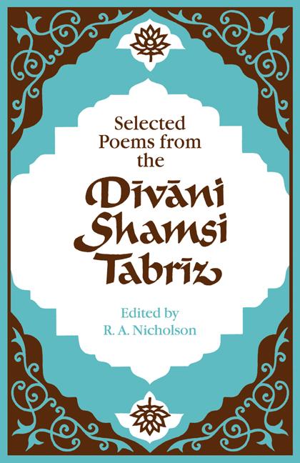 Cover: 9780521292177 | Selected Poems from the D V Ni Shamsi Tabr Z | Rumi (u. a.) | Buch