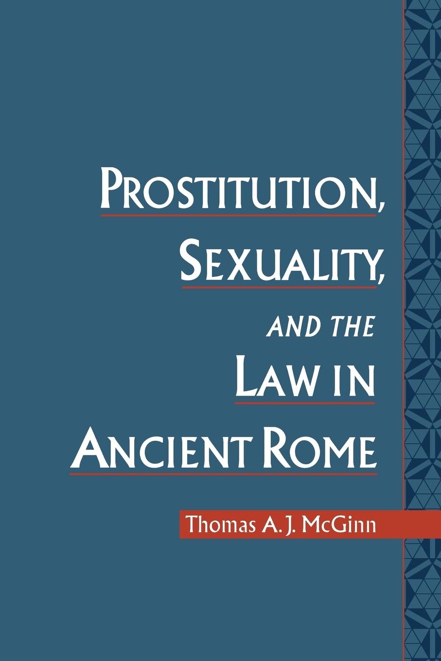 Cover: 9780195161328 | Prostitution, Sexuality, and the Law in Ancient Rome | McGinn | Buch