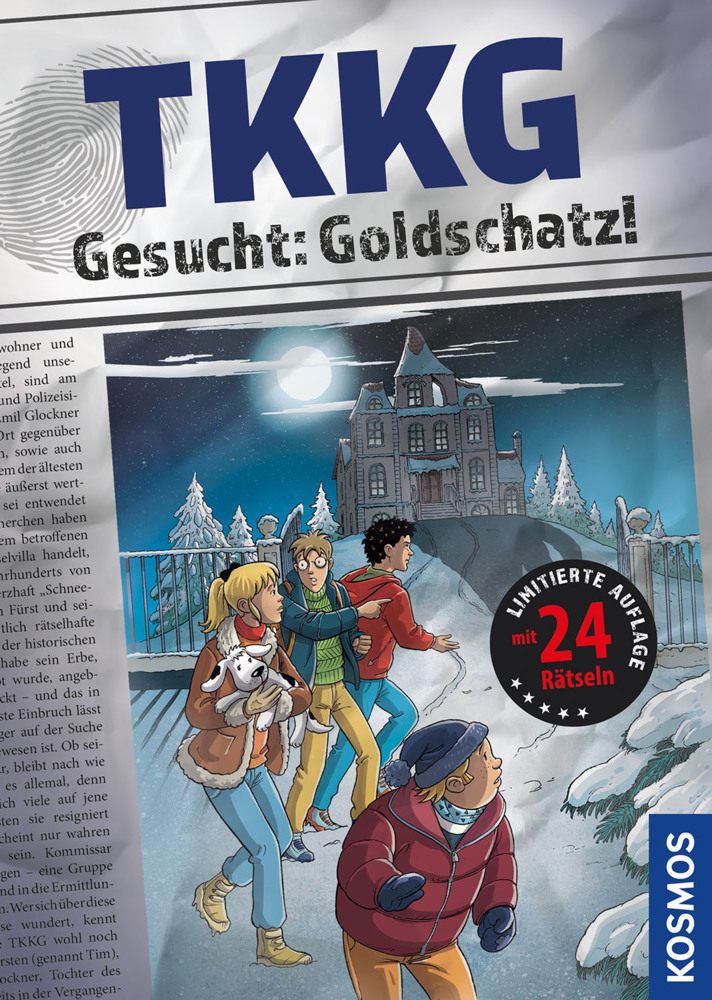 Cover: 9783440177860 | TKKG, Gesucht: Goldschatz! | Martin Hofstetter | Taschenbuch | 144 S.