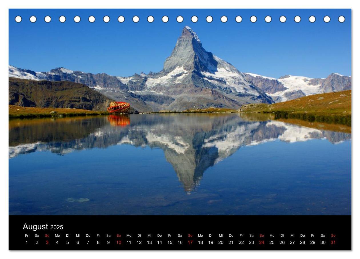 Bild: 9783435716043 | Faszination Matterhorn (Tischkalender 2025 DIN A5 quer), CALVENDO...