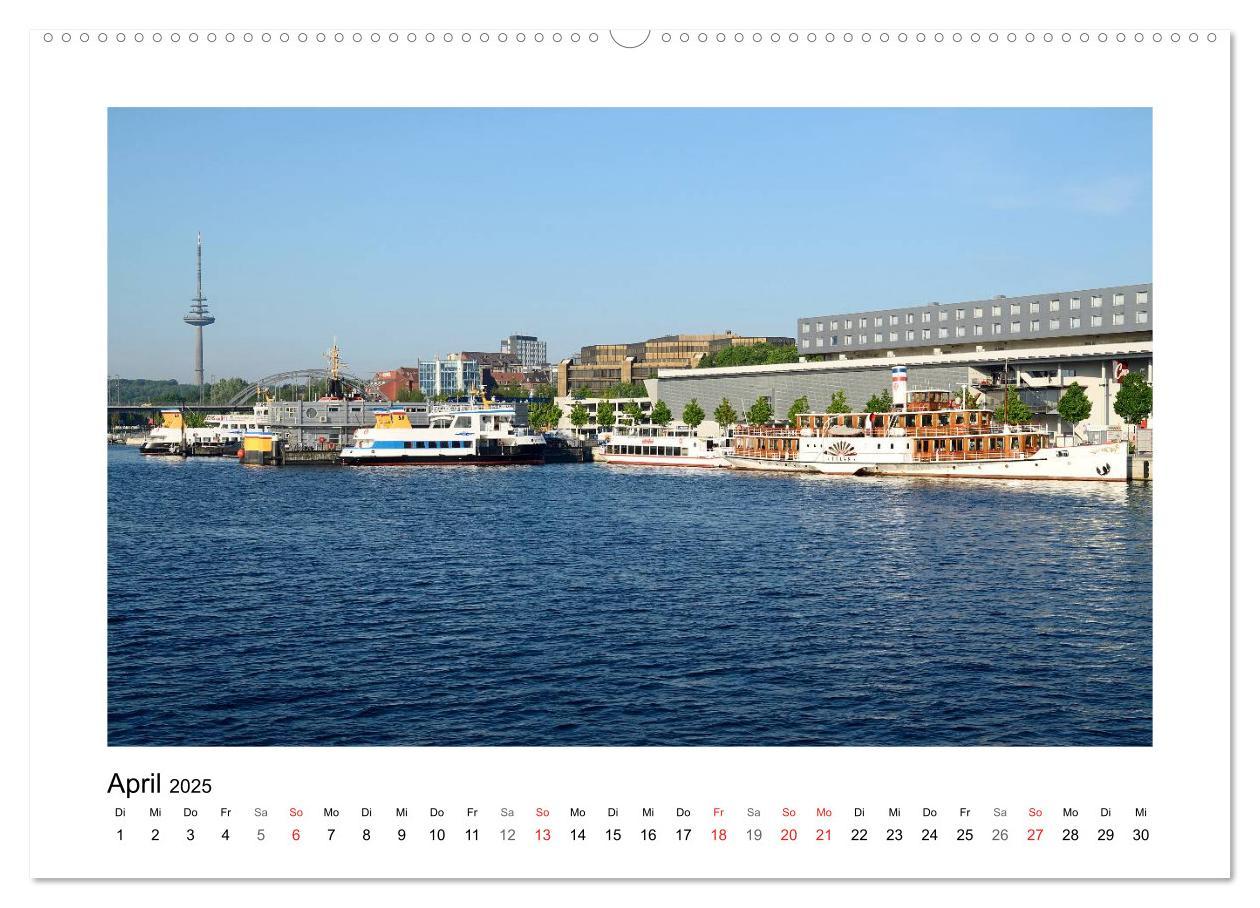 Bild: 9783435799206 | Kiel und Umland (Wandkalender 2025 DIN A2 quer), CALVENDO...