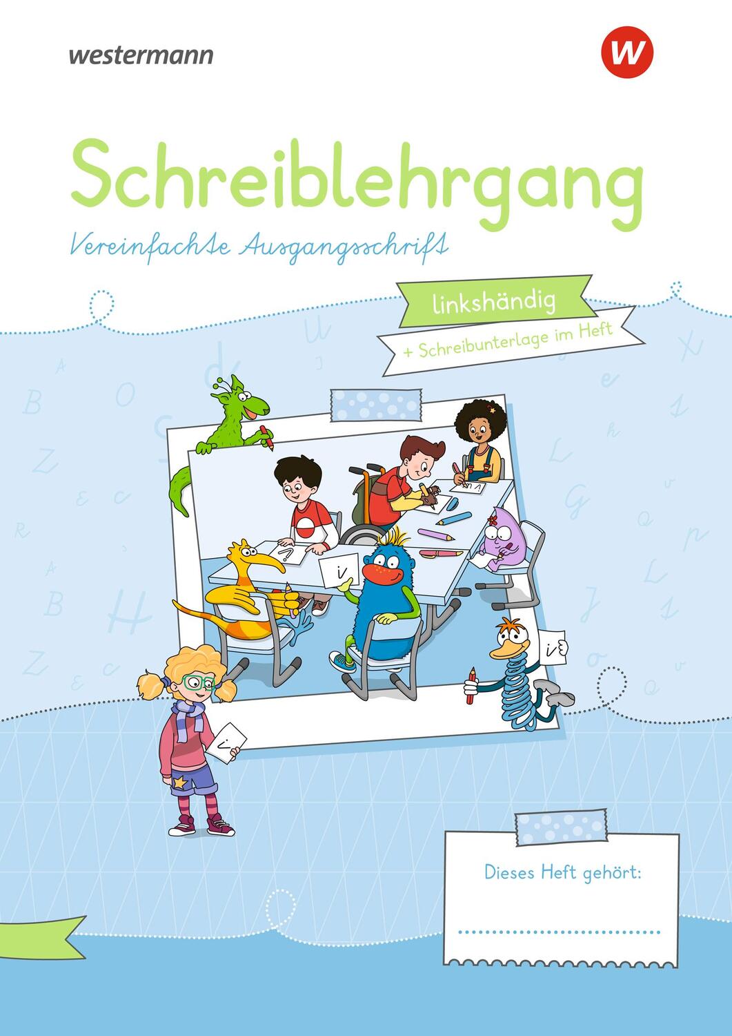 Cover: 9783141233544 | Westermann Schreiblehrgang VA linkshändig - Vereinfachte...