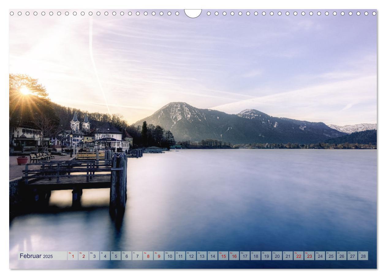 Bild: 9783383859281 | Malerischer Tegernsee (Wandkalender 2025 DIN A3 quer), CALVENDO...