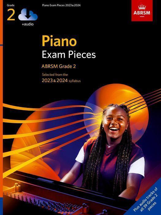 Cover: 9781786014641 | ABRSM Piano Exam Pieces 2023-2024 Grade 2 + Audio | ABRSM | Englisch