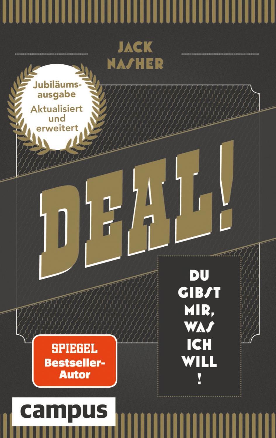 Cover: 9783593517568 | Deal! | Jack Nasher | Buch | 288 S. | Deutsch | 2023 | Campus